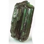 turmalina verde cristal