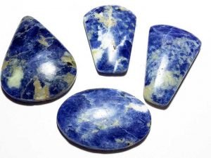 sodalita lapidada azul